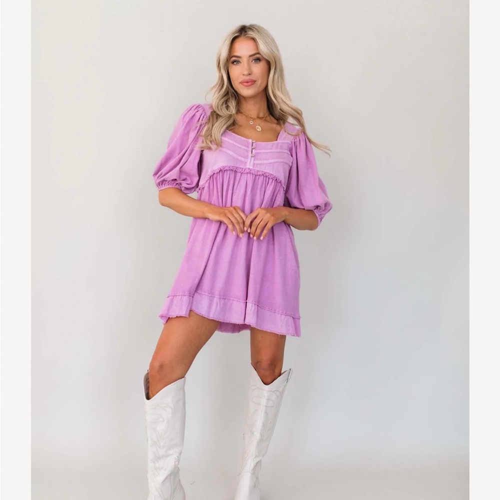 Orchid Babydoll Dress